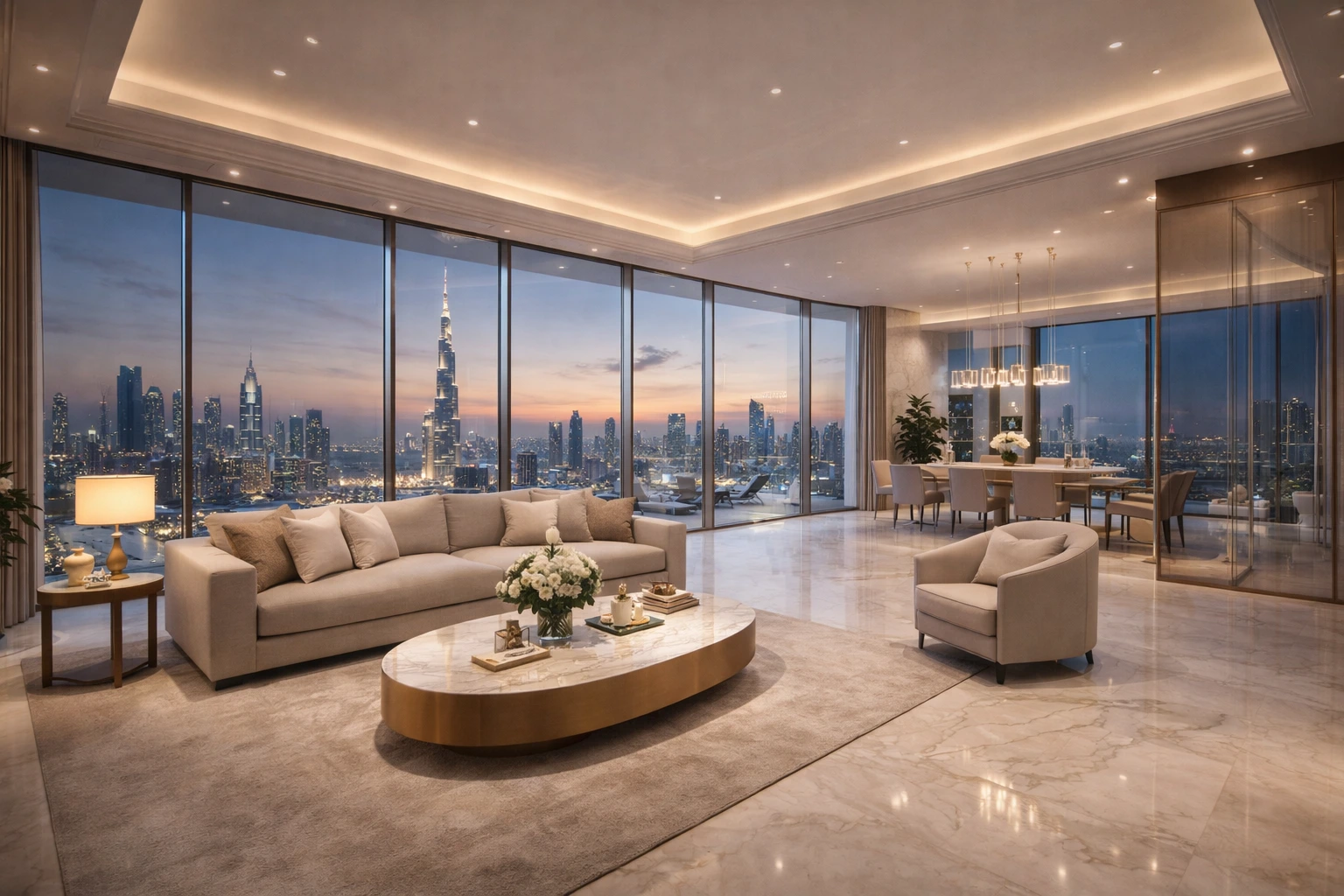 Avenue by Samana, interior design render