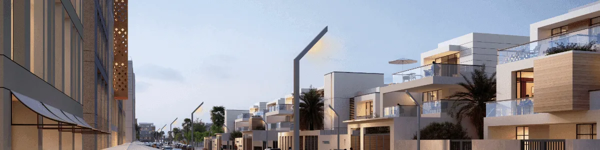 Trump Plaza townhouses and apartments at Amaya, Jeddah, by Dar Global